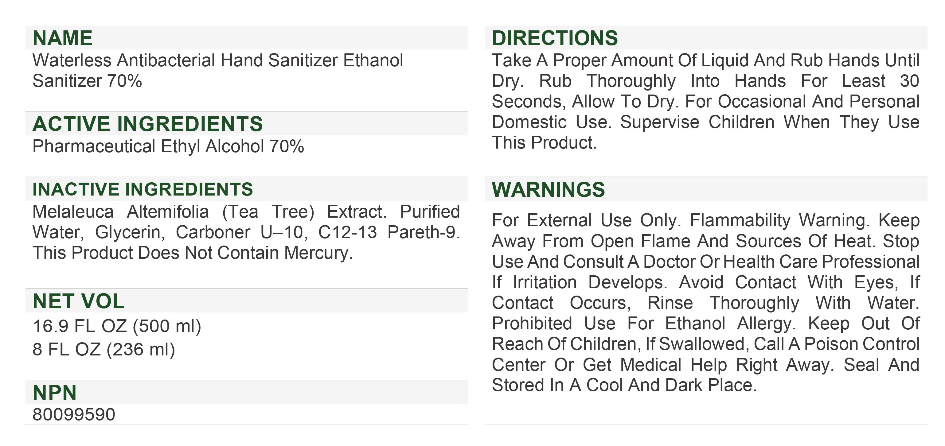 Technical Specifications