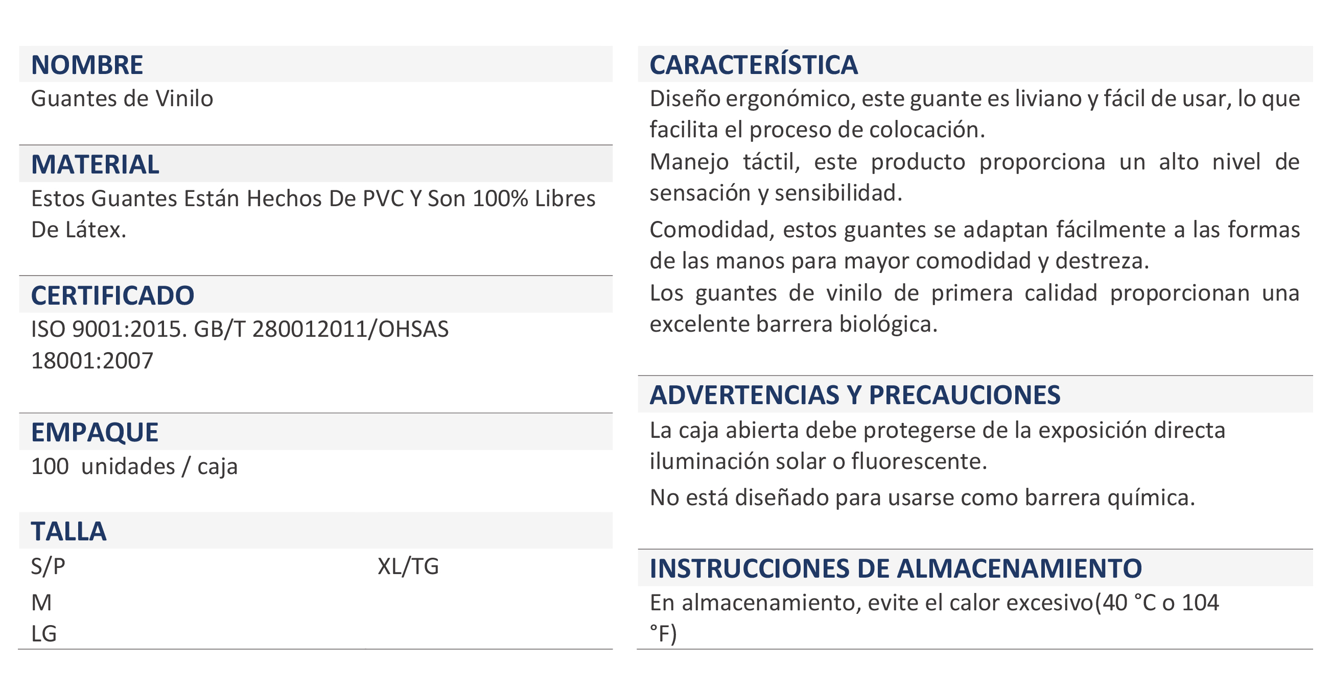 Technical Specifications